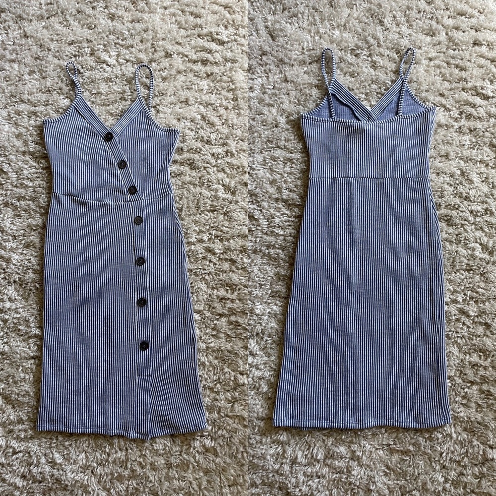 Striped Bodycon Sun Dress